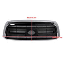 Mattschwarzer Chrom-Frontstoßstangengrill, passend für Toyota Tundra 2006–2009-2