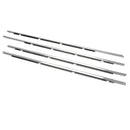 4 stks Chrome Tochtstrip Venster Moulding Trim Seal Riem Past Voor Accord 2008-2012-12