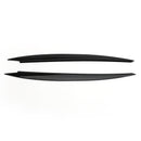 Front Headlight Eyelid Eyebrow Cover Trim Black For VW Golf MK7 Golf R GTI GTD-11