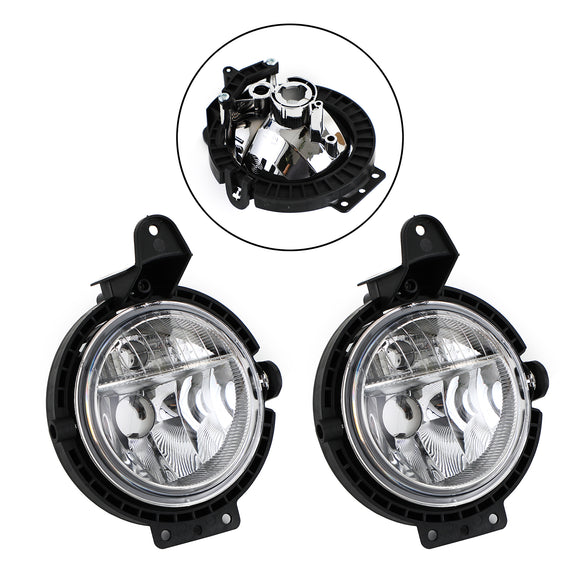 Cubierta de luces antiniebla delantera izquierda y derecha para Mini R55 R56 R57 R58 Cooper 2007-2015