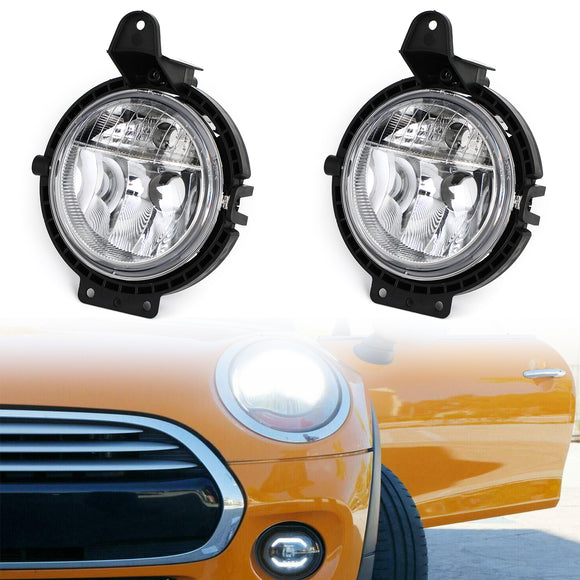 Cubierta de luces antiniebla delantera izquierda y derecha para Mini R55 R56 R57 R58 Cooper 2007-2015