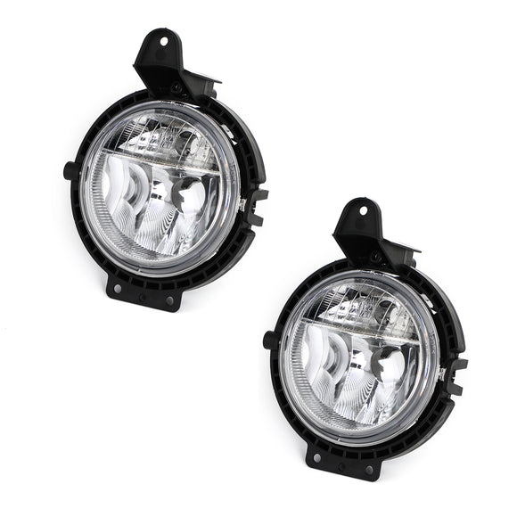Cubierta de luces antiniebla delantera izquierda y derecha para Mini R55 R56 R57 R58 Cooper 2007-2015