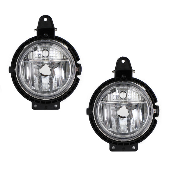 Cubierta de luces antiniebla delantera izquierda y derecha para Mini R55 R56 R57 R58 Cooper 2007-2015
