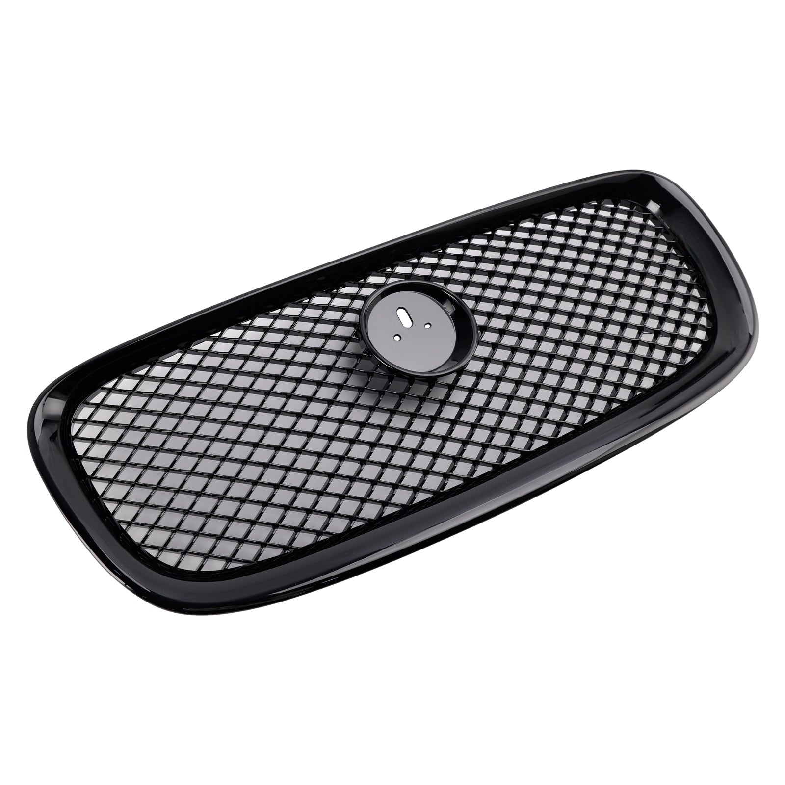 XF-R Style Front Bumper Grill Grille Fit Jaguar XF 2012-2015 Gloss Black