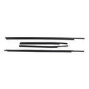 Areyourshop 4x moldura de cinturón de sellado de burlete para ventana de coche para Toyota Tundra doble cabina 07-20-3