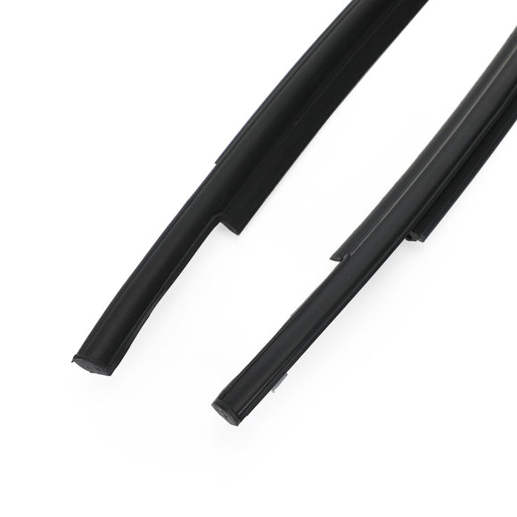 Areyourshop 4x moldura de cinturón de sellado de burlete para ventana de coche para Toyota Tundra doble cabina 07-20