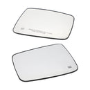 Door Side Heated Mirror Glass for Dodge Ram Set (LH + RH) 1500 2500 2009-2018-9
