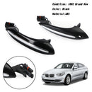 Areyourshop manija de puerta Exterior izquierda + derecha negra 51217231931/51217231934 para BMW F10 F01-3