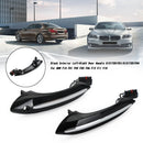 Areyourshop manija de puerta Exterior izquierda + derecha negra 51217231931/51217231934 para BMW F10 F01-2