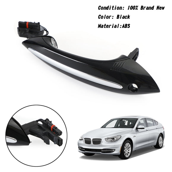 Areyourshop manija de puerta Exterior izquierda + derecha negra 51217231931/51217231934 para BMW F10 F01