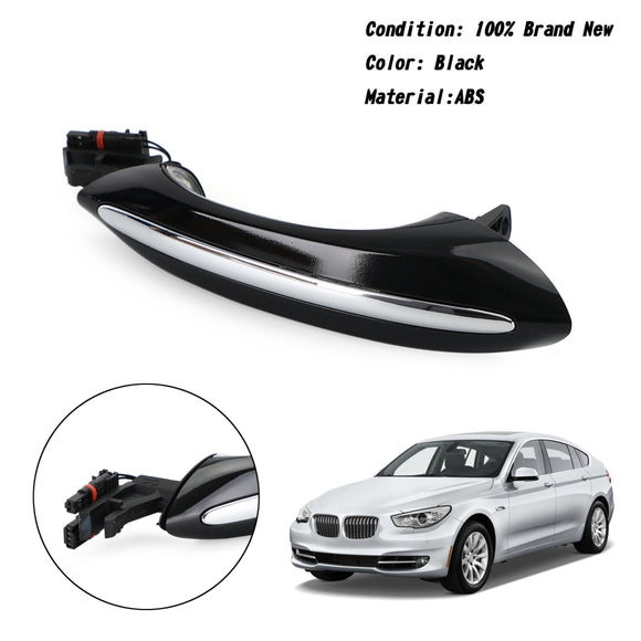 Areyourshop manija de puerta Exterior izquierda + derecha negra 51217231931/51217231934 para BMW F10 F01