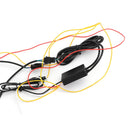 Audi 2009-2012 A4 B8 coulant LED nid d'abeille maille calandre antibrouillard clignotant DRL-7