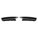 Volkswagen 2012-2015 Passat 2PCS Cubierta de luz antiniebla delantera de conducción Negro/Cromo-7