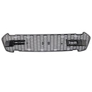 Matte Black Front Bumper Grill Grille Fit Ford Ranger 2015-2019 T7 W/LED-15