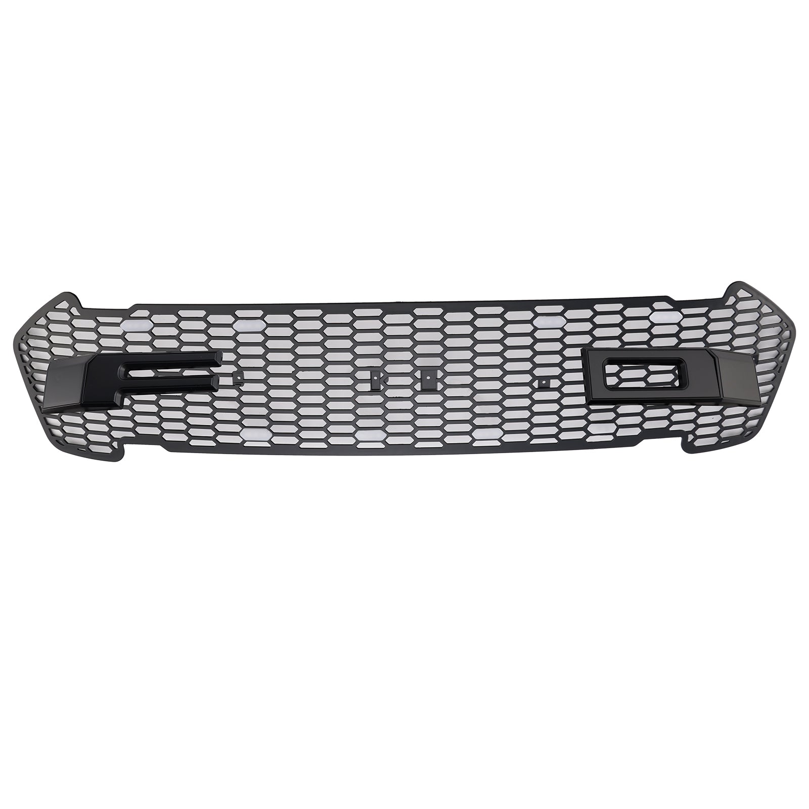 Matte Black Front Bumper Grill Grille Fit Ford Ranger 2015-2019 T7 W/LED