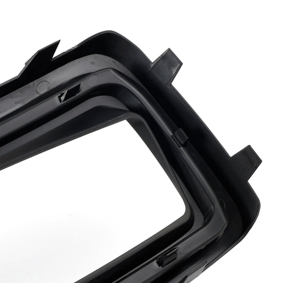 Fog Light Lamp Cover Gloss Black Trim Pair For GMC Yukon / Yukon XL 2015-2020