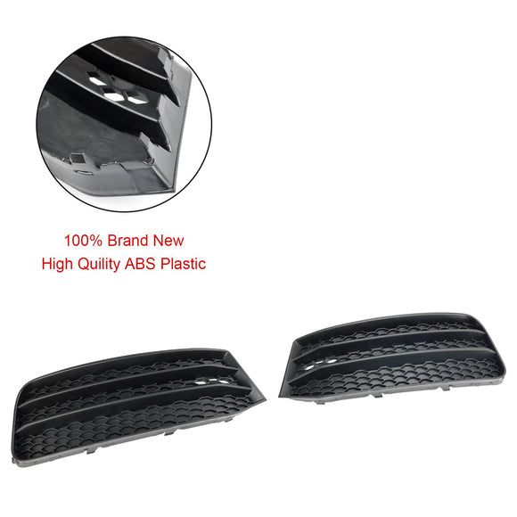 2015-2018 Audi A1 8X 8XA807681B 8XA807682B 2 pièces pare-chocs avant antibrouillard couverture calandre inférieure