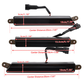 Grade do para-choque dianteiro com luz led amarela para Ford Ranger 2015-2023 T7 T8 - 0