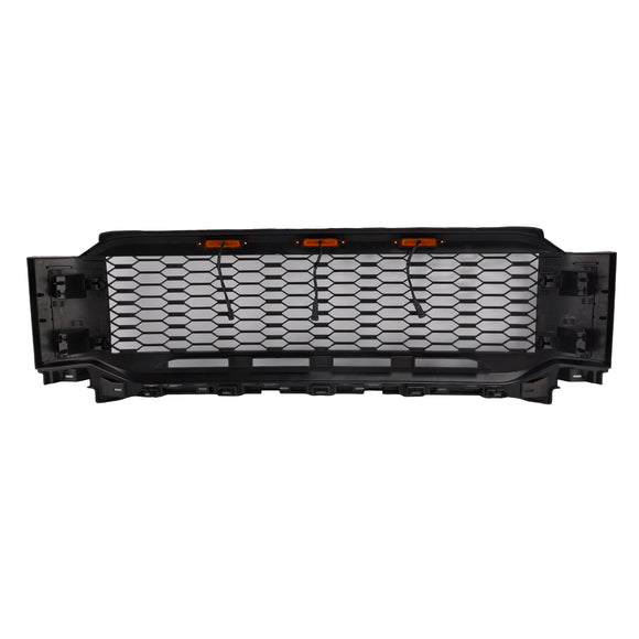 Vervanging ABS Voorbumper Grille Grill Fit Ford F150 2021-2023 Raptor W/LED