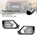 2016-2020 Audi Q2 Standard 2PCS Paraurti Anteriore Griglia Inferiore Fendinebbia Nero Griglia di Copertura 81A807681G 81A807682G-4