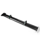 Alerón trasero de aluminio ajustable para maletero, alerón de carreras Universal, color negro, 14#-3