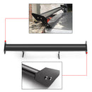 Alerón trasero de carreras GT de aluminio ajustable con escotilla Universal de 135 cm, color negro-1
