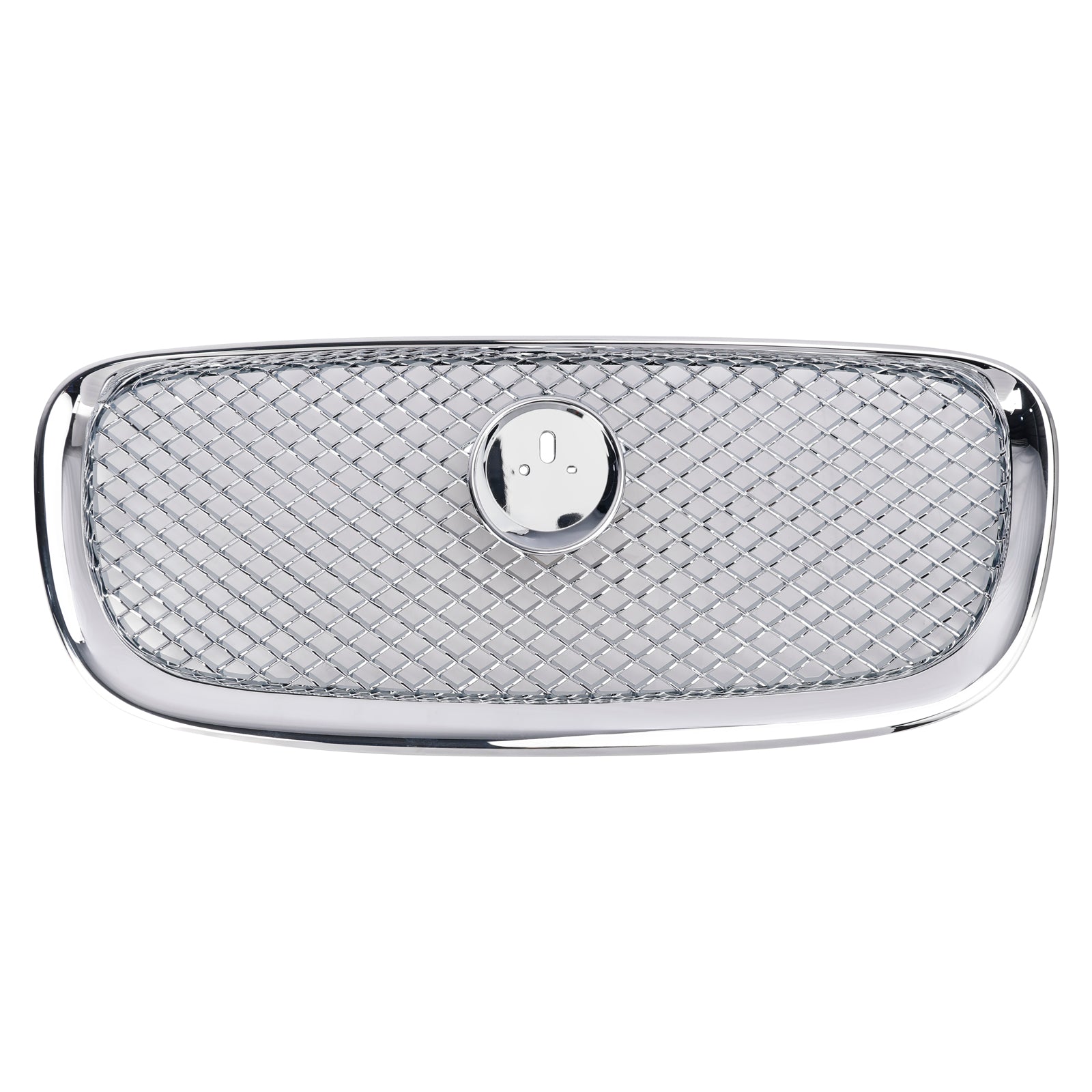 Grille de pare-chocs avant de remplacement de style Jaguar XF XF-R 2012-2015 Grille chromée