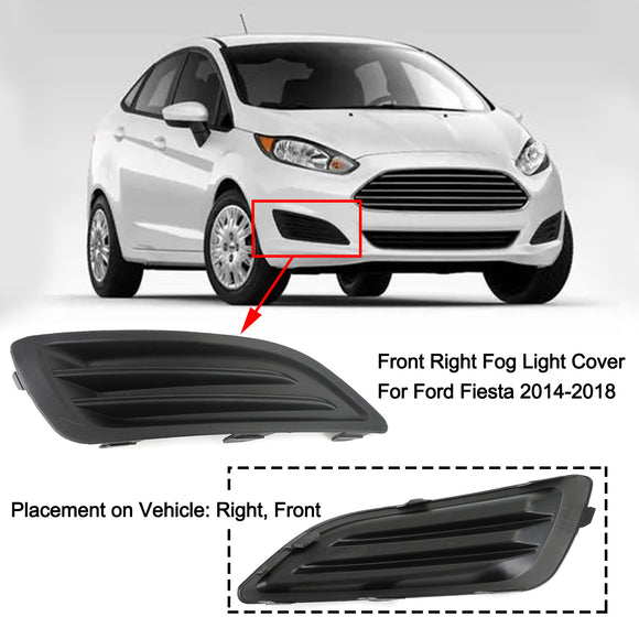 Oikea etupuskurin sumuvalon suojus Ford Fiesta 1.0 1.6 2014-2018