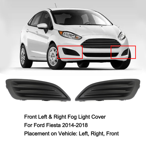 Edessä vasen & oikea sumuvalon suojus Ford Fiesta 1.0 1.6 2014-2018