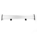 Universal Hatch Adjustable Aluminum GT Rear Trunk Wing Racing Spoiler Silver-3