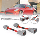Adaptadores de conversión de faros para Nissan 350z 03-05 Cableado HID 8 A faro 6-3