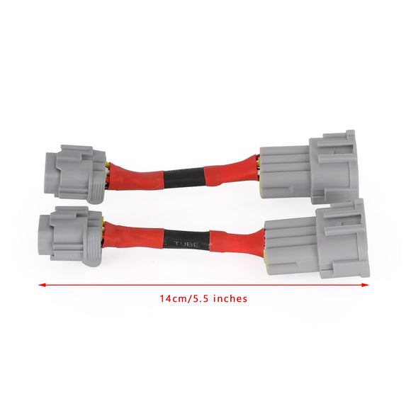 Adaptadores de conversión de faros para Nissan 350z 03-05 Cableado HID 8 A faro 6