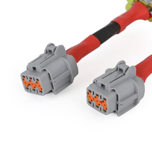 Adaptadores de conversión de faros para Nissan 350z 03-05 Cableado HID 8 A faro 6
