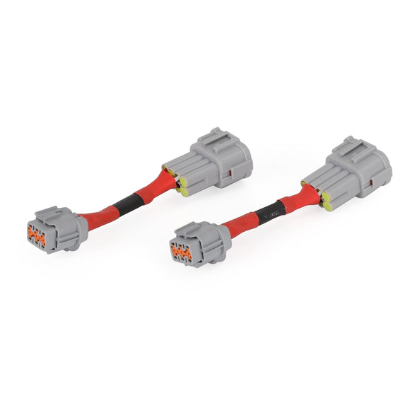 Adaptadores de conversión de faros para Nissan 350z 03-05 Cableado HID 8 A faro 6
