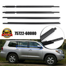 2003-2009 4PCS Toyota Land Cruiser Prado 120-serie Tochtstrip Vensterriemlijst 75722-60080 7572260080 (kopie)-4