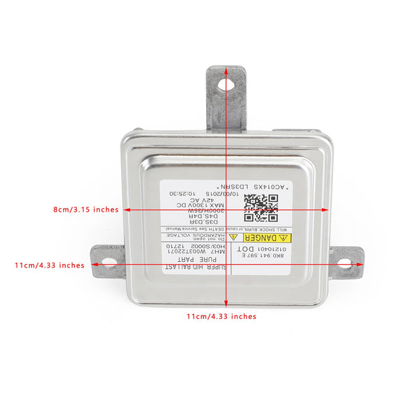 Audi/VW 2009-2017 HID Xenon -ajovalojen painolastin ohjausyksikkö 8K0941597E 8K0941597