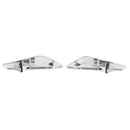 BMW X3 X4 F25 F26 Pair Chrome Front Side Fender Trim Finisher 51117338569570 51117338569-7