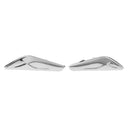 BMW X3 X4 F25 F26 Pair Chrome Front Side Fender Trim Finisher 51117338569570 51117338569-10