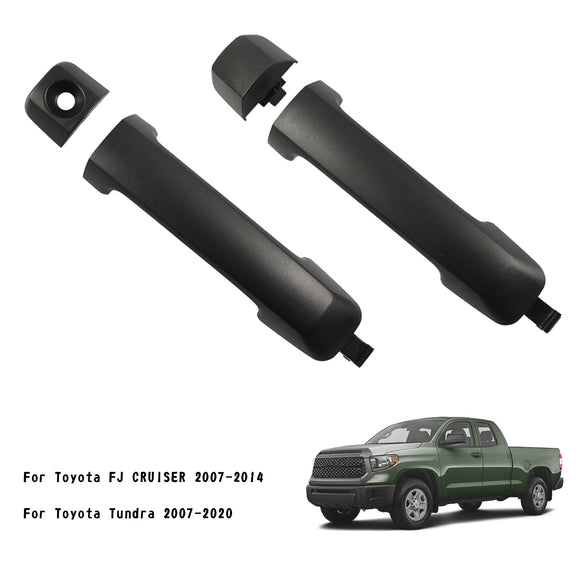 2x schwarzer Außentürgriff 69210-0C010 für Toyota FJ CRUISER 07-14/Tundra 07