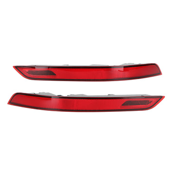 Pair Rear Bumper Fog Reflector Light 95863110510/610 For Porsche Cayenne 2015-2017