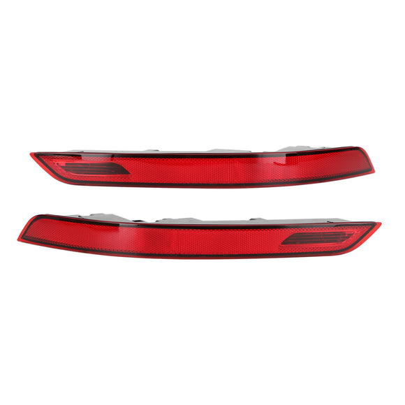 Pair Rear Bumper Fog Reflector Light 95863110510/610 For Porsche Cayenne 2015-2017