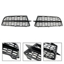 BMW 2011-2015 1-Series F20 F21 M 2PCS Front Bumper Fog Light Cover Bezel Grill Grille-3