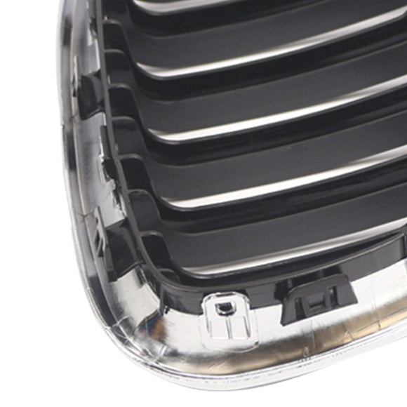 2PCS Front Bumper Kidney Grille Grill Fit BMW 1 Series F20 F21 2012-2014