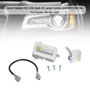 Chrysler 300 2011-2021 Xenon Ballast HID D3S Bulb  Lamp Control Unit 68170821AA - 0