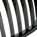 BMW 2009-2014 X1 E84 sDrive20i/xDrive28i/sDrive18d Gloss Black Grille Front Hood Kidney Grill-11