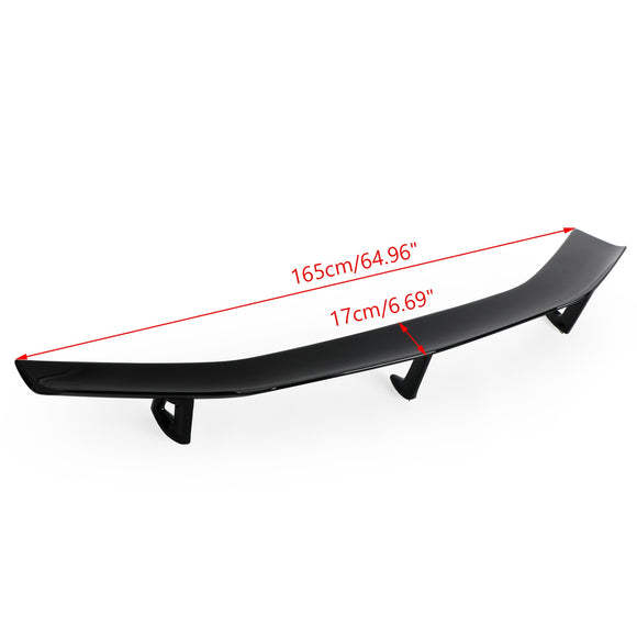 Alerón trasero para maletero estilo ZL1 1LE, color negro brillante, compatible con Chevy Camaro 2016-2022