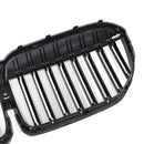 Dubbele lamel glanzend zwart voorgrille geschikt voor BMW 7-serie G11 G12 2019-2022-10