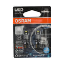 2x For OSRAM 2980CW Car Auxiliary Bulbs LED W5W 12V1.5W W2.1x9.5d-8