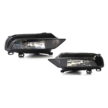 Pair Front Fog Light Lamps With Bulbs For Audi A3 Saloon 8V0941699B 2015-2016