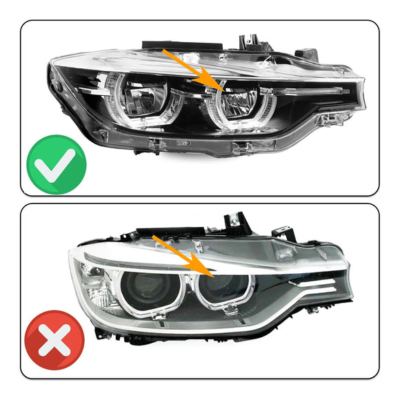 Right LED Headlight 63117419630 For BMW 3 Series F30 F31 2016-2019